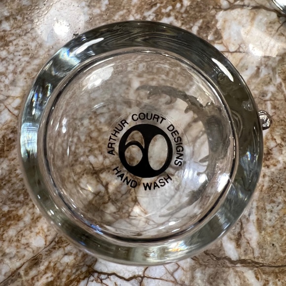 Vintage Arthur Court Deer Head Double Old Fashion Glasses- Pre- owned - Picture 4 of 6